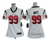 nike women nfl jerseys Houston Texans #99 Watt White [nike]