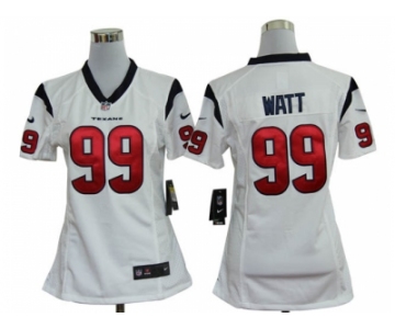 nike women nfl jerseys Houston Texans #99 Watt White [nike]