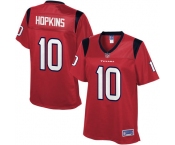 nike women nfl jerseys houston texans #10 hopkins red[nike]