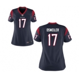 nike women nfl jerseys houston texans #17 osweiler blue[nike]