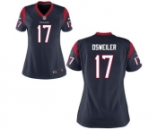 nike women nfl jerseys houston texans #17 osweiler blue[nike]