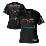 nike women nfl jerseys houston texans #23 arian foster black[nike fashion]