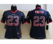 nike women nfl jerseys houston texans #23 arian foster blue[nike drift fashion]