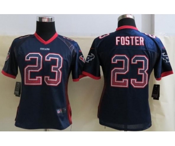 nike women nfl jerseys houston texans #23 arian foster blue[nike drift fashion]