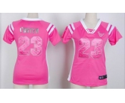 nike women nfl jerseys houston texans #23 arian foster pink[fashion Rhinestone sequins]