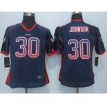 nike women nfl jerseys houston texans #30 johnson blue[Elite drift fashion]