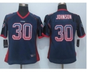 nike women nfl jerseys houston texans #30 johnson blue[Elite drift fashion]