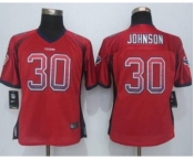 nike women nfl jerseys houston texans #30 johnson red[Elite drift fashion]