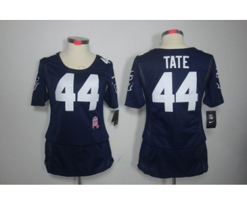 nike women nfl jerseys houston texans #44 tate blue[breast cancer awareness]