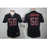 nike women nfl jerseys houston texans #56 cushing black[nike impact limited]