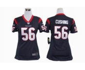 nike women nfl jerseys houston texans #56 cushing blue[nike]