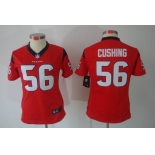 nike women nfl jerseys houston texans #56 cushing red[nike limited]