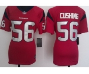 nike women nfl jerseys houston texans #56 cushing red[nike]