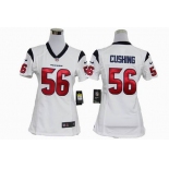 nike women nfl jerseys houston texans #56 cushing white[nike]