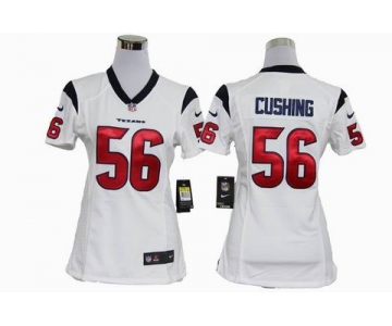 nike women nfl jerseys houston texans #56 cushing white[nike]