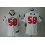 nike women nfl jerseys houston texans #58 reed whitenike limited]