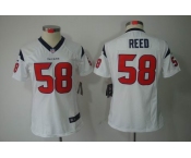 nike women nfl jerseys houston texans #58 reed whitenike limited]