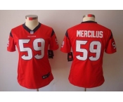 nike women nfl jerseys houston texans #59 mercilus red [nike limited]