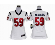 nike women nfl jerseys houston texans #59 mercilus white[nike]