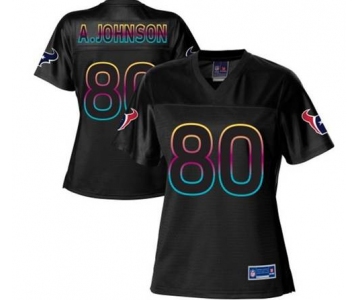 nike women nfl jerseys houston texans #80 a.johnson black[nike fashion]