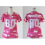 nike women nfl jerseys houston texans #80 a.johnson pink[fashion camo]