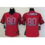 nike women nfl jerseys houston texans #80 a.johnson red[Elite drift fashion]