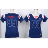 nike women nfl jerseys houston texans #99 watt blue[fashion Rhinestone sequins]