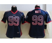 nike women nfl jerseys houston texans #99 watt blue[nike drift fashion]