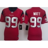 nike women nfl jerseys houston texans #99 watt red[nike]