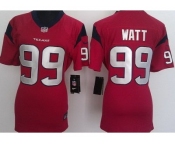 nike women nfl jerseys houston texans #99 watt red[nike]