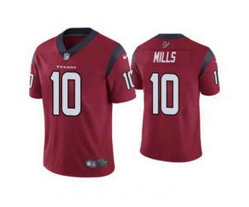 Youth Houston Texans #10 Davis Mills Red Vapor Untouchable Limited Stitched Jersey