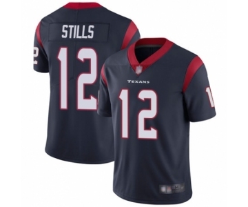 Youth Houston Texans #12 Kenny Stills Navy Blue Team Color Vapor Untouchable Limited Player Football Jersey