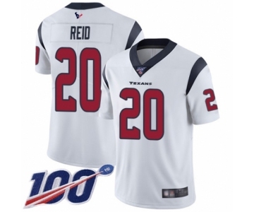 Youth Houston Texans #20 Justin Reid White Vapor Untouchable Limited Player 100th Season Football Jersey