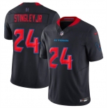 Youth Houston Texans #24 Derek Stingley Jr. Navy 2024 2nd Alternate F.U.S.E Vapor Football Stitched Jersey