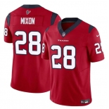 Youth Houston Texans #28 Joe Mixon Red 2024 F.U.S.E. Vapor Untouchable Limited Football Stitched Jersey