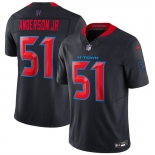 Youth Houston Texans #51 Will Anderson Jr. Navy 2024 2nd Alternate F.U.S.E Vapor Football Stitched Jersey