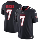 Youth Houston Texans #7 C.J. Stroud Navy 2024 Vapor F.U.S.E. Limited Football Stitched Jersey