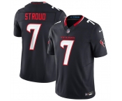 Youth Houston Texans #7 C.J. Stroud Navy 2024 Vapor F.U.S.E. Limited Football Stitched Jersey