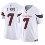 Youth Houston Texans #7 C.J. Stroud White 2024 Vapor F.U.S.E. Limited Stitched Jersey