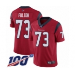 Youth Houston Texans #73 Zach Fulton Red Alternate Vapor Untouchable Limited Player 100th Season Football Jersey