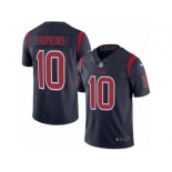 Youth Nike Houston Texans #10 DeAndre Hopkins Limited Navy Blue Rush NFL Jersey