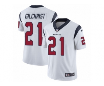 Youth Nike Houston Texans #21 Marcus Gilchrist White Vapor Untouchable Limited Player NFL Jersey