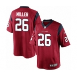 Youth Nike Houston Texans #26 Lamar Miller Red Alternate NFL Jersey