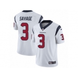 Youth Nike Houston Texans #3 Tom Savage Vapor Untouchable Limited White NFL Jersey