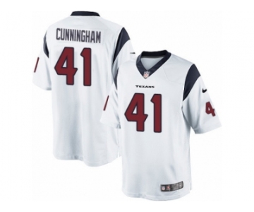 Youth Nike Houston Texans #41 Zach Cunningham Limited White NFL Jersey