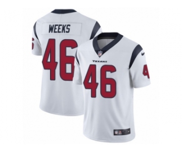 Youth Nike Houston Texans #46 Jon Weeks Vapor Untouchable Limited White NFL Jersey