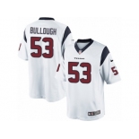 Youth Nike Houston Texans #53 Max Bullough Limited White NFL Jersey