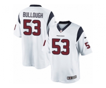 Youth Nike Houston Texans #53 Max Bullough Limited White NFL Jersey