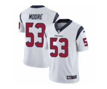 Youth Nike Houston Texans #53 Sio Moore White Vapor Untouchable Limited Player NFL Jersey