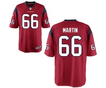 Youth Nike Houston Texans #66 Nick Martin Red Alternate NFL Jersey